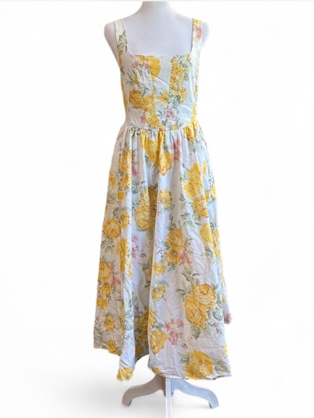 WAYF • Desi Corset Midi Dress